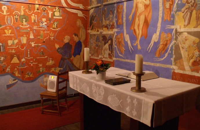 Französische Kapelle und Wandmalereien