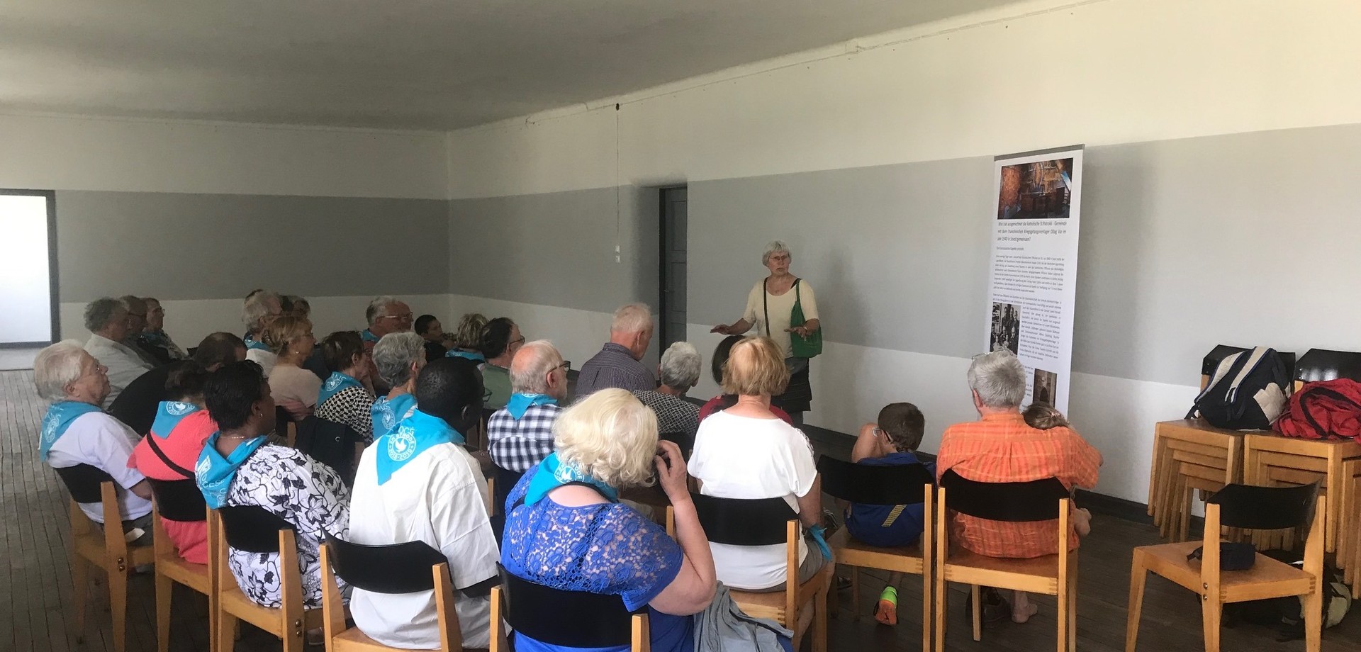 Besprechungsraum mit Zuhörenden